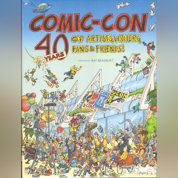 NIP San Diego Comic Con 40th anniversary collector's book - Picture 1 of 8